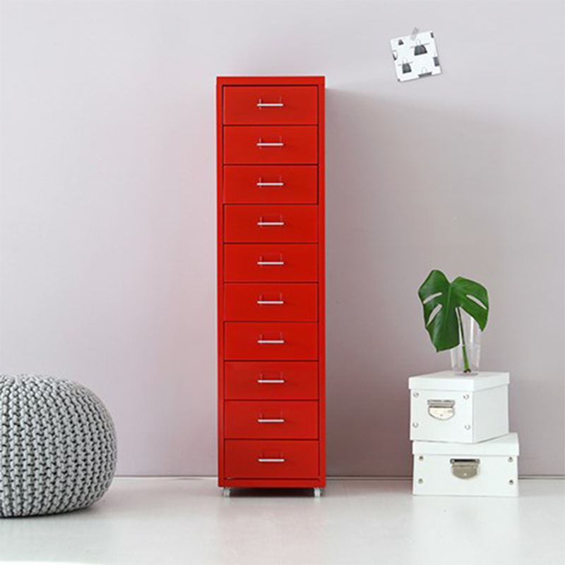 Factory Direct Steel Movable 10 Filer Failing Cabinet for Office and Home Mobile Faberet